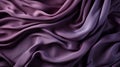 A purple fabric with folds