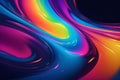 Flowing Liquid Abstractions: Mesmerizing Waves Backgrounds Royalty Free Stock Photo