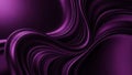 Flowing metallic purple fabric with curves and subtle light play Royalty Free Stock Photo
