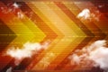 flowing number one and zero text in binary code format in technology background. Royalty Free Stock Photo