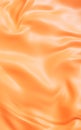 Flowing orange cloth background, 3d rendering