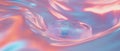 Flowing particles and digital patterns create a vibrant 3D abstract background Royalty Free Stock Photo