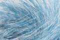 Flowing particles lines with white background, 3d rendering Royalty Free Stock Photo