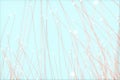 Flowing particles lines with white background, 3d rendering Royalty Free Stock Photo
