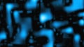 Flowing plasma abstraction - close up view with blurring, 3d computer generated background