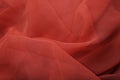 Flowing red fabric Royalty Free Stock Photo