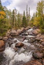 Flowing River in Rocky Mountain National Park Royalty Free Stock Photo