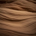 Flowing sandstone formations create a mesmerizing pattern of smooth, parallel Royalty Free Stock Photo