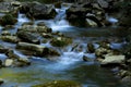 The flowing stream symbolizes the endless stream of time.