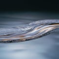 Flowing water abstract on rocky surface Royalty Free Stock Photo