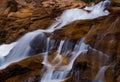 Flowing Water Fall Royalty Free Stock Photo