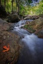 Flowing water in Namtok Huai Yang National Park, Prachuapkhirikhan province, Thailand