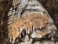 Flowstone Speleothem Royalty Free Stock Photo