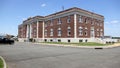 Floyd Bennett Field, Art Deco building of former main terminal, city-side entrance facade, New York, NY, USA