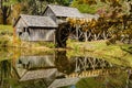 View of Mabry Mill, Blue Ridge Parkway, VA Royalty Free Stock Photo