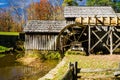 Side View of Mabry Mill, Blue Ridge Parkway, VA Royalty Free Stock Photo