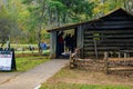 Blacks Smith Shop at Mabry Mill on the Blue Ridge Parkway Royalty Free Stock Photo