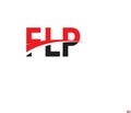 FLP Letter Initial Logo Design Vector Illustration Royalty Free Stock Photo