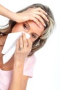 Flu, allergy Royalty Free Stock Photo