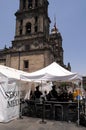 Flu Clinic in downtown Mexico City