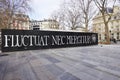 The Fluctuat Nec Mergitur City of Paris motto Royalty Free Stock Photo
