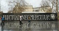 Fluctuat Nec Mergitur in Place de la Republique, Paris