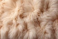 Fluffy background from natural animal fur, copy space top view, seamless texture Royalty Free Stock Photo