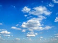 Fluffy Clouds background