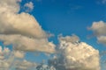 Fluffy clouds Royalty Free Stock Photo