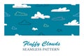 Fluffy Clouds Pattern