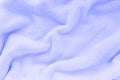 Fluffy Gentle baby lilac, ultraviolet fabric with waves and fold