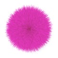 Fluffy Hair Ball Royalty Free Stock Photo