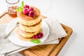 Fluffy Japan pancakes Royalty Free Stock Photo