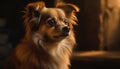 Fluffy lap dog and playful puppy share friendship and loyalty generated by AI Royalty Free Stock Photo