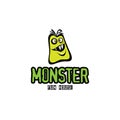 Fluffy Monster illustration in format Royalty Free Stock Photo
