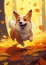 Fluffy Overlord: A Corgi\'s Adventure through the Golden Forest