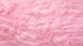 Fluffy Pink Pillow With Feathery Texture - Playful Repetitions And Contemporary Candy-coated Design