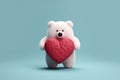 Cute cartoon Bear with Heart