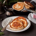 Fluffy Wholemeal Pancakes