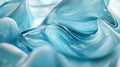 Fluid abstract blue texture background Generative AI Royalty Free Stock Photo