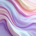 Fluid abstract wavy background with smooth pastel colors Royalty Free Stock Photo