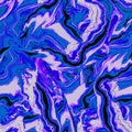 Fluid Art abstract violet background with curled wave.