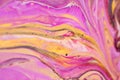 Fluid art painting. Abstract decorative marble texture.