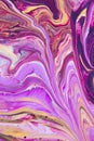 Fluid art painting. Abstract decorative marble texture.