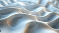 Fluid Curves: Abstract 3D Render of Dynamic Lines Royalty Free Stock Photo