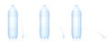 Fluid Dynamics Experiment Water Jets Plastic Bottles Torricellis Law