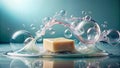 The Fluid Embrace: A Visual Exploration of Soap\'s Gentle Touch Generative AI