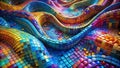 Fluid Forms A Symphony of Shifting Hues Generative AI