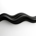 Fluid, with a glossy texture reflecting light subtly, creating a modern, Royalty Free Stock Photo