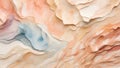 Fluid Impressions: Watercolor Sandstone Masterpiece. AI generate